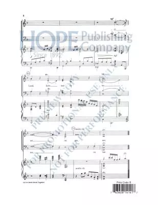 Let Us Break Bread Together - Krogstad - Choral Octavo - SATB Accompanied