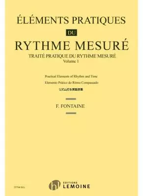 Editions Henry Lemoine - Elements Pratiques du Rythme Mesure, Vol.1 - Fontaine - Theory - Book