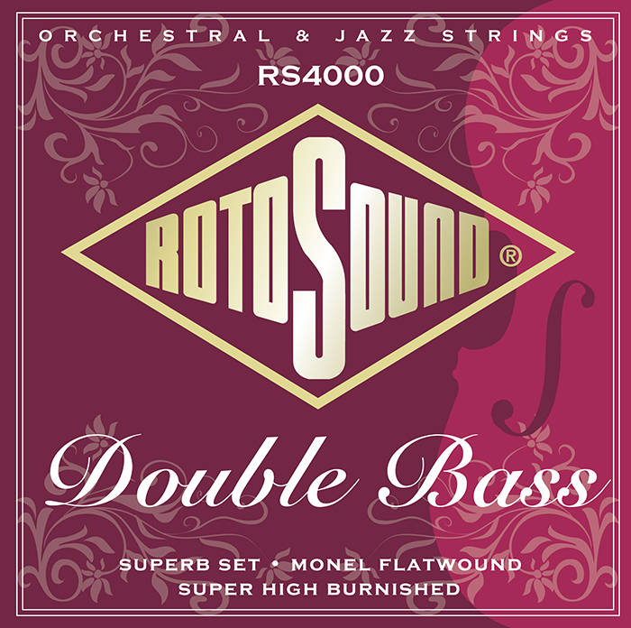 Nylon/Monel Flatwound Double Bass Strings