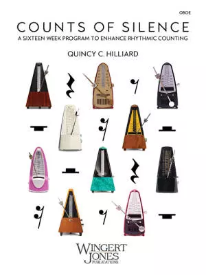 Wingert-Jones Publications - Counts of Silence (Second Edition) - Hilliard - Oboe - Book