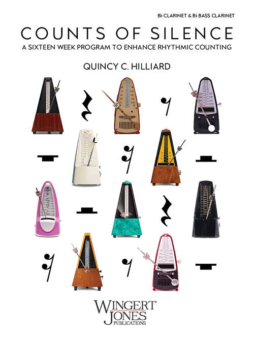 Counts of Silence (Second Edition) - Hilliard - Bb Clarinet/Bb Bass Clarinet - Book