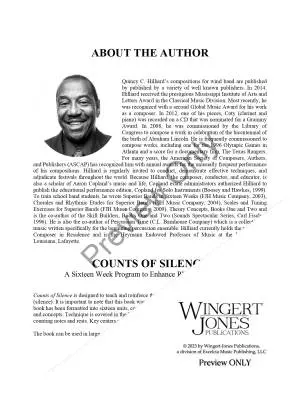 Counts of Silence (Second Edition) - Hilliard - Alto/Baritone Saxophone - Book