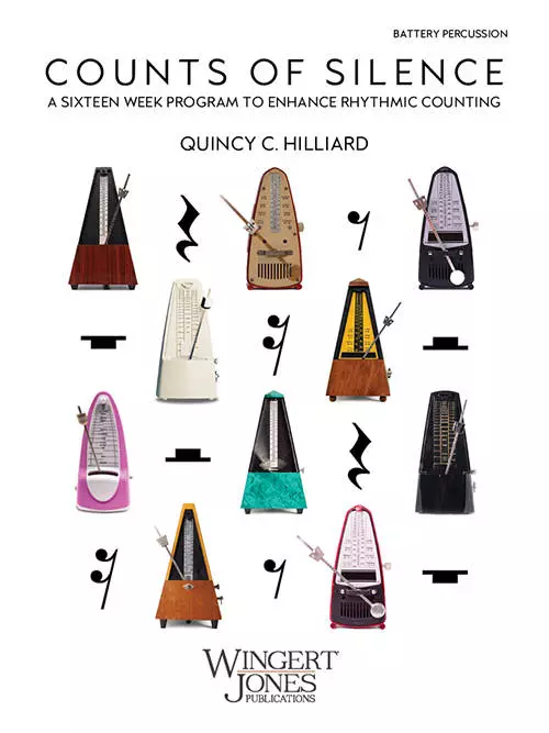 Counts of Silence (Second Edition) - Hilliard - Battery Percussion - Book