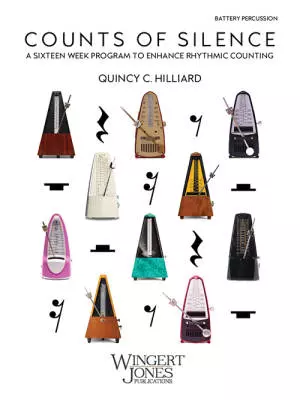 Counts of Silence (Second Edition) - Hilliard - Battery Percussion - Book