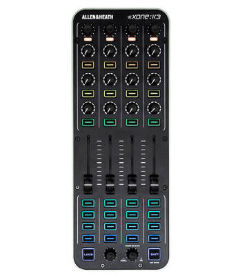 Allen & Heath - Xone: K3 Universal Midi Controller w/ Soundcard