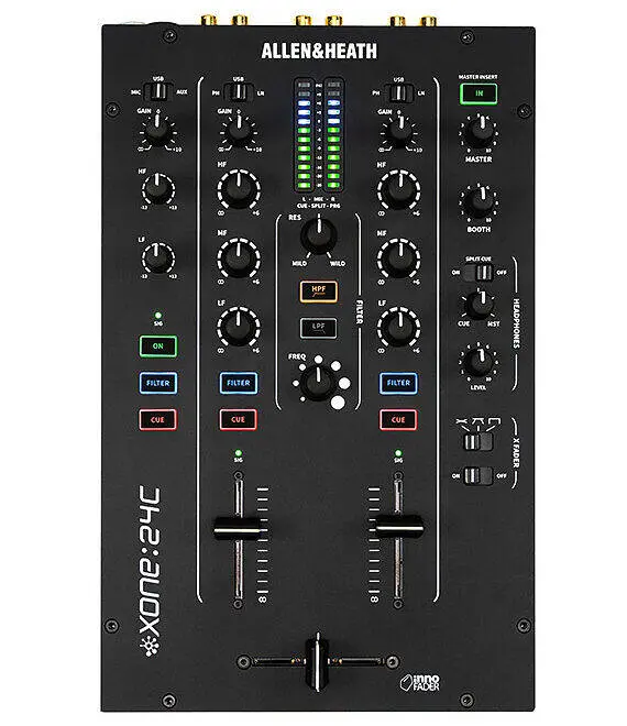 Xone:24C 2+1 Channel Analogue DJ Mixer with Interface
