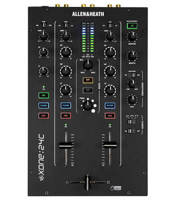 Allen & Heath - Xone:24C 2+1 Channel Analogue DJ Mixer with Interface