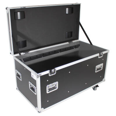 ProX - Utility Flight Travel Heavy-Duty Storage Road Case with 4 in Casters