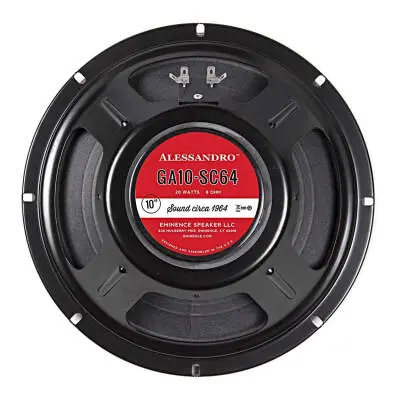 Eminence - George Alessandro 10 Speaker, 20 Watt 8 Ohm