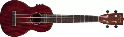 Gretsch G9110-L Concert Long-Neck A-E Ukulele with Gig Bag, Rosewood Fingerboard, Natural