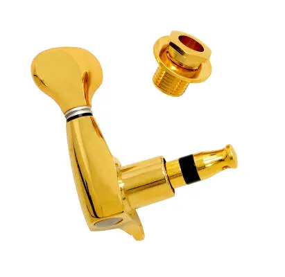 510 Series Standard Mini Machine Heads 3+3 Gold 1:18