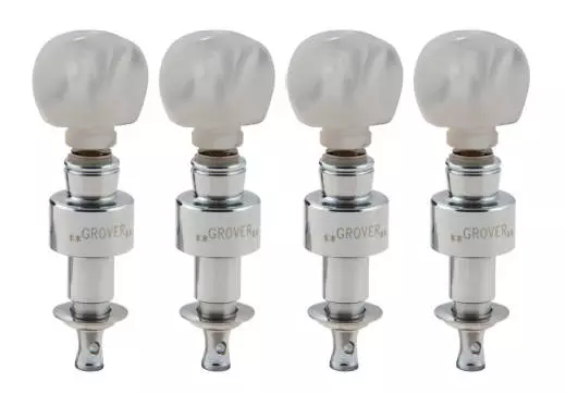 Grover - Planetary Geared Banjo Pegs, Set of 4 - Chrome