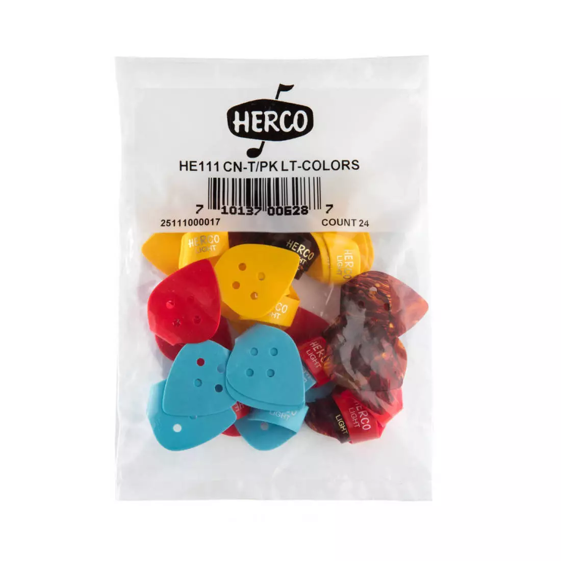 Light Flat / Thumbpick (24) - Assorted Colours