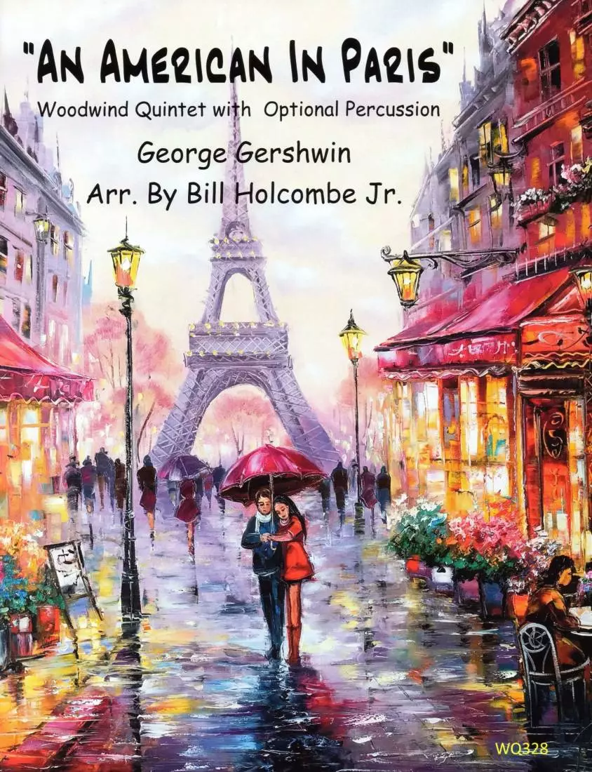 An American in Paris - Gershwin/Holcombe Jr. - Woodwind Quintet/Opt. Percussion