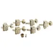 Gotoh SD91 6-in-line Staggered Vintage Keys - Aged Nickel