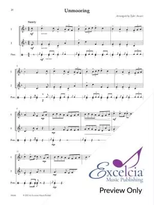 Adaptable Duets: Sea Shanties - Arcari - Percussion - Book