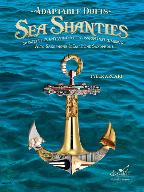 Adaptable Duets: Sea Shanties - Arcari - Alto/Baritone Saxophone - Book