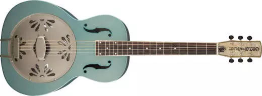 G9202 Honeydipper Special Round Neck Resonator - Delta Blue