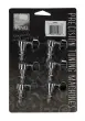 Standard 6-in-line Screwless Mount Sealed Geared Tuners - Chrome