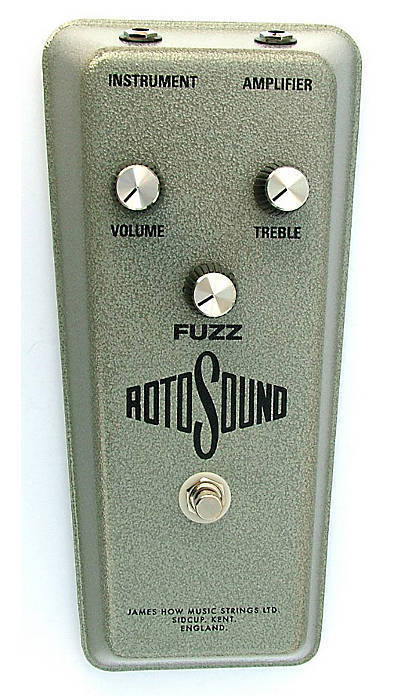 ファズ　Rotosound 1960's Fuzz Pedal Reissue Rotosound 1960's Fuzz Reissue Box | Long & McQuade