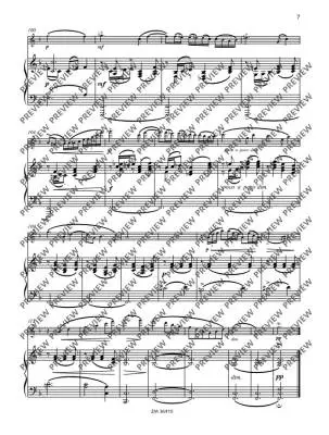 Idylle, Op. 14 - Akimenko/Kushnir/Pukhlianko -  Flute/Piano - Sheet