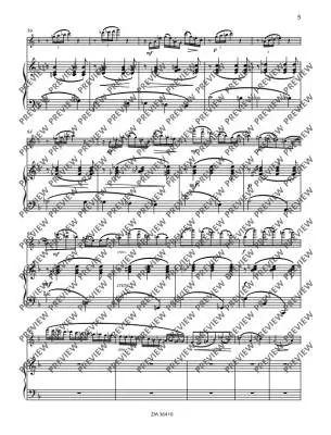 Idylle, Op. 14 - Akimenko/Kushnir/Pukhlianko -  Flute/Piano - Sheet