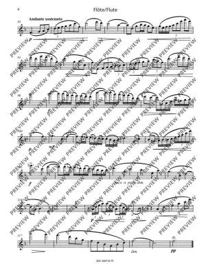 Idylle, Op. 14 - Akimenko/Kushnir/Pukhlianko -  Flute/Piano - Sheet