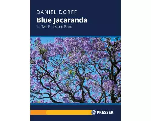 Theodore Presser - Blue Jacaranda - Dorff - 2 Flutes/Piano