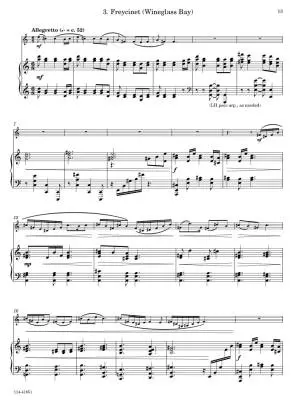 Tasman Suite - Ewazen - Bb Clarinet/Piano - Book
