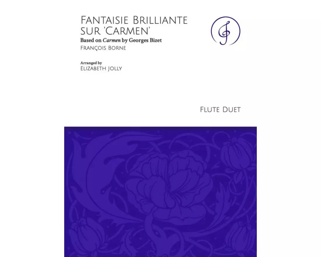 Fantaisie Brilliante sur \'Carmen\' - Borne/Jolly - Flute Duet