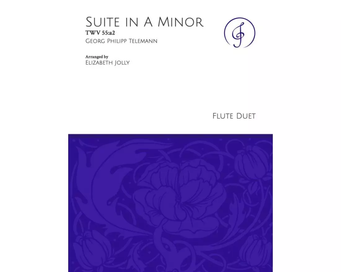 Suite in A Minor, TWV 55:a2 - Telemann/Jolly - Flute Duet