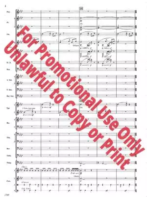 Golden Light: A Celebration Piece - Maslanka - Concert Band - Gr. 5