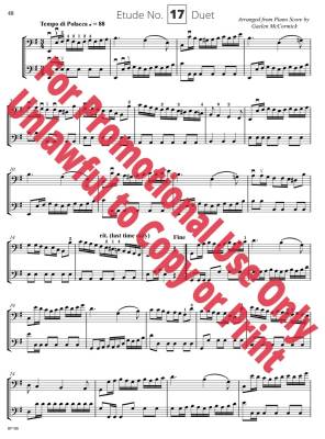 30 Etudes for Bass (Annotated Edtion) - Simandl/McCormick - Double Bass - Book