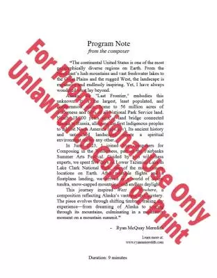 West of Nowhere - Meredith - Concert Band - Gr. 5