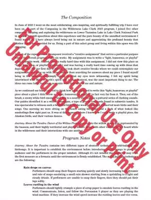 Journey Above the Tundra: Dance of the Willow Ptarmigan  - Frost - Concert Band - Gr. 4