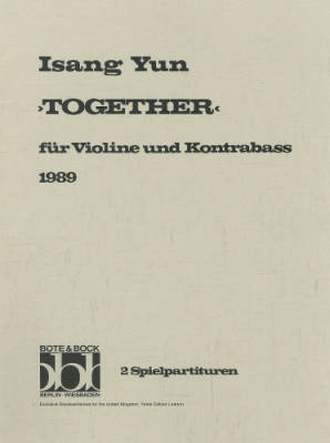 Yorke Edition - Together - Yun - Violin/Bass - Book