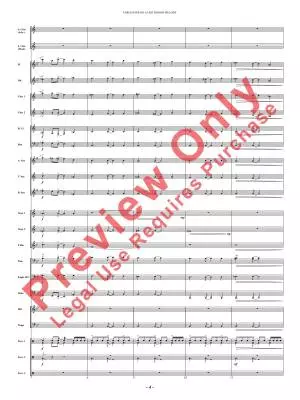 Variation on a Childhood Melody - Taylor - Concert Band - Gr. 2.5
