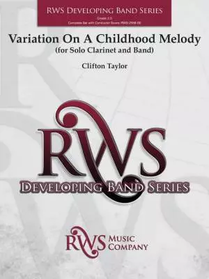 RWS Music Company - Variation on a Childhood Melody - Taylor - Concert Band - Gr. 2.5
