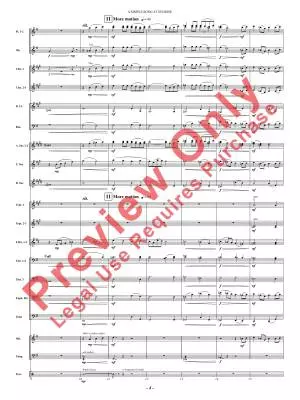 A Simple Song at Sunrise (from \'\'Florida Suite\'\') - Smith/VanDoren - Concert Band - Gr. 3