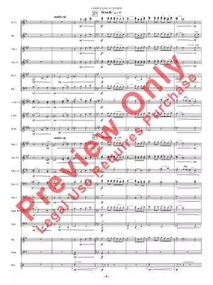 A Simple Song at Sunrise (from \'\'Florida Suite\'\') - Smith/VanDoren - Concert Band - Gr. 3