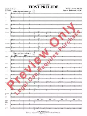 First Prelude - Gershwin/Hawkins - Concert Band - Gr. 5