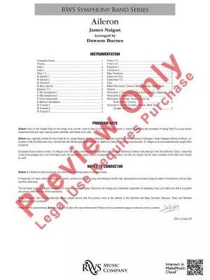 Aileron - Naigus/Burnes - Concert Band - Gr. 5