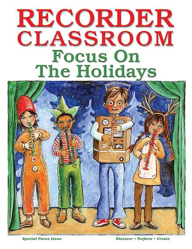 Recorder Classroom: Focus on the Holidays - Book/CD - Recorder
