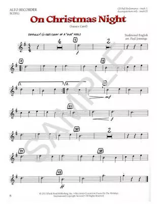Recorder Classroom: Focus on the Holidays - Book/CD - Recorder