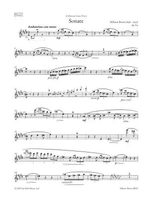 Sonata for Flute and Piano in C-sharp minor Op. 64 - Bonis - Flute/Piano - Book