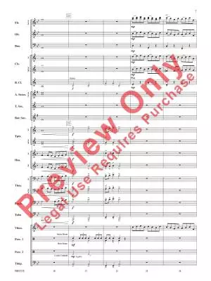Bourree - Krieger/Strommen - Concert Band - Gr. 3