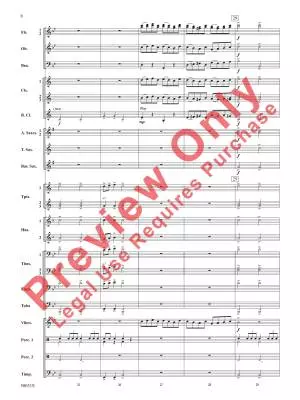 Bourree - Krieger/Strommen - Concert Band - Gr. 3