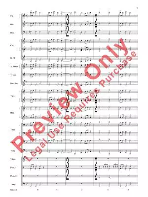 Bourree - Krieger/Strommen - Concert Band - Gr. 3