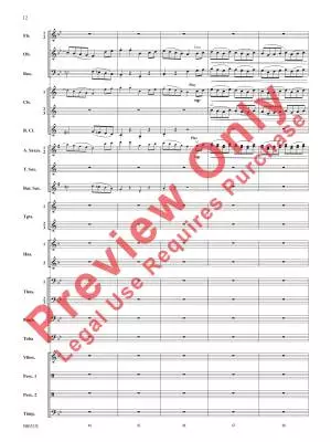 Bourree - Krieger/Strommen - Concert Band - Gr. 3