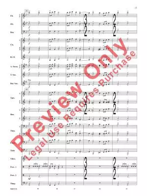 Bourree - Krieger/Strommen - Concert Band - Gr. 3